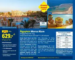 Lidl Reisen Ägypten Marsa Alam Angebot