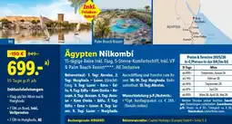 Lidl Reisen Ägypten Nilkombi Angebot