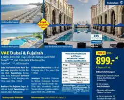 Lidl Reisen VAE Dubai & Fujairah Angebot