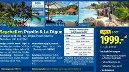 Lidl Reisen Seychellen Praslin & La Digue Angebot