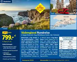 Lidl Reisen Südengland Rundreise Angebot
