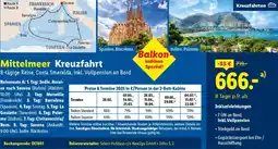 Lidl Reisen Mittelmeer Kreuzfahrt Angebot