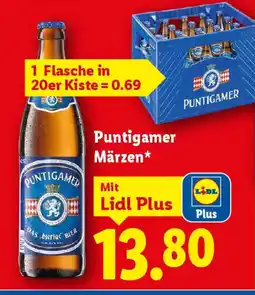 Lidl Puntigamer Märzen Angebot