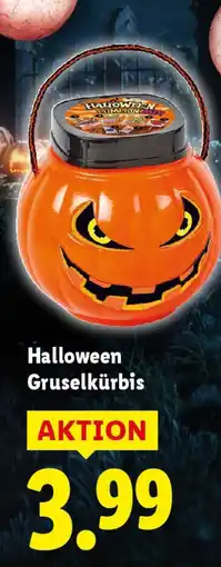 Lidl Halloween Gruselkürbis Angebot