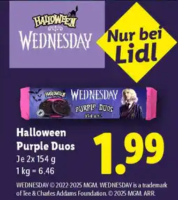 Lidl Halloween Purple Duos Angebot