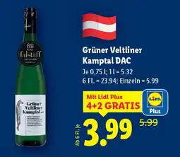Lidl Grüner Veltliner Kamptal DAC Angebot