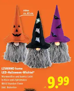 Lidl LIVARNO home LED Halloween Wichtel Angebot