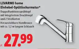 Lidl LIVARNO home Einhebel Spültischarmatur Angebot