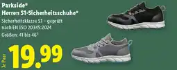 Lidl Herren S1 Sicherheitsschuhe Angebot