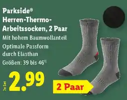 Lidl Herren Thermo Arbeitssocken 2 Paar Angebot