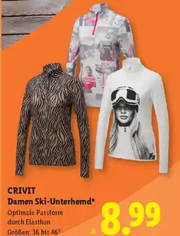 Lidl Damen Ski Unterhemd Angebot