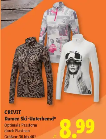 Lidl Damen Ski Unterhemd Angebot
