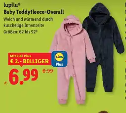 Lidl Baby Teddyfleece Overall Angebot