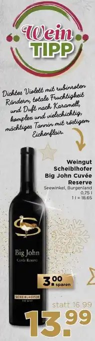 Unimarkt Weingut Scheiblhofer Reserve 0,75 L Angebot