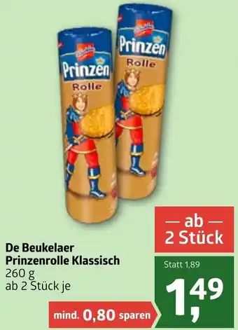 ADEG De Beukelaer Prinzenrolle Klassisch 260 g Angebot