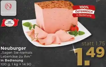 Unimarkt Neuburger 100g Angebot