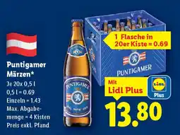 Lidl Puntigamer märzen Angebot