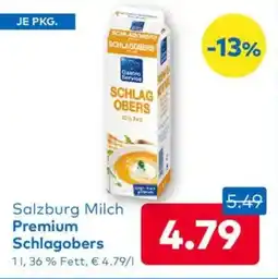 T&G Salzburg milch premium schlagobers Angebot