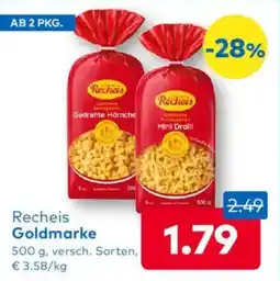 T&G Recheis goldmarke Angebot