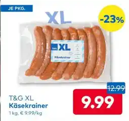 T&G T&g käsekrainer Angebot