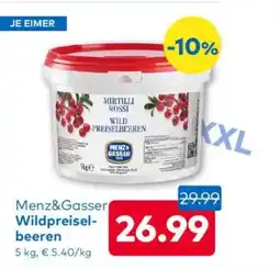 T&G Menz&gasser wildpreisel beeren Angebot