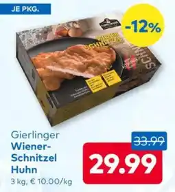 T&G Gierlinger wiener- schnitzel huhn Angebot