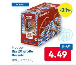 T&G Huober bio 20 große brezeln Angebot