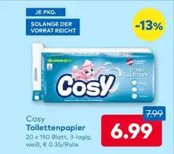 T&G Cosy toilettenpapier Angebot