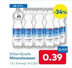 T&G Siberquelle mineralwasser Angebot