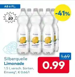 T&G Silberquelle limonade Angebot