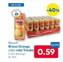 T&G Rauch bravo orange oder rote traube Angebot