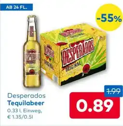 T&G Desperados tequilabeer Angebot