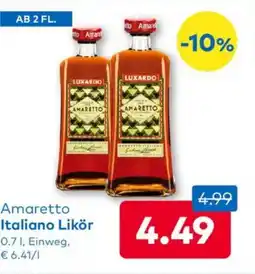 T&G Amaretto italiano likör Angebot