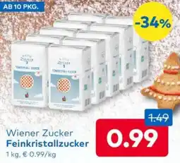 T&G Wiener zucker feinkristallzucker Angebot
