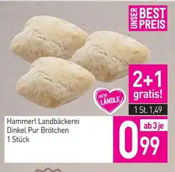 Sutterlüty Hammerl landbäckerei dinkel pur brötchen Angebot