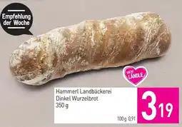 Sutterlüty Hammerl landbäckerei dinkel wurzelbrot Angebot