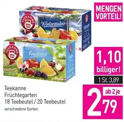 Sutterlüty Teekanne früchtetee 18 teebeutel/20 teebeutel Angebot