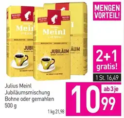 Sutterlüty Julius meinl jubiläumsmischung bohne oder gemahlen Angebot
