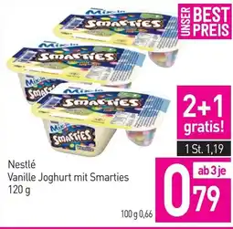 Sutterlüty Nestlé vanille joghurt mit smarties Angebot