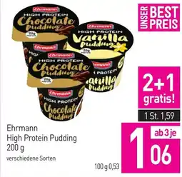 Sutterlüty Ehrmann high protein pudding Angebot