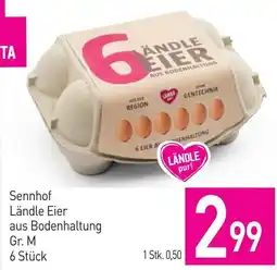 Sutterlüty Sennhof ländle eier aus bodenhaltung Angebot