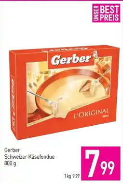 Sutterlüty Gerber schweizer käsefondue Angebot