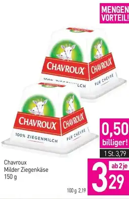 Sutterlüty Chavroux milder ziegenkäse Angebot