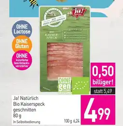 Sutterlüty Ja! natürlich bio kaiserspeck geschnitten Angebot