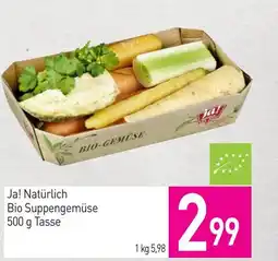 Sutterlüty Ja! natürlich bio suppengemüse Angebot
