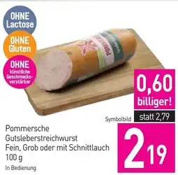 Sutterlüty Pommersche gutsleberstreichwurst fein, grob oder mit schnittlauch Angebot