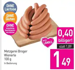 Sutterlüty Metzgerei broger wienerle Angebot
