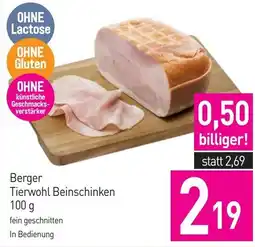 Sutterlüty Berger tierwohl beinschinken Angebot