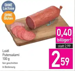 Sutterlüty Loidl putensalami Angebot