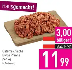 Sutterlüty Österreichische gyros pfanne per kg Angebot